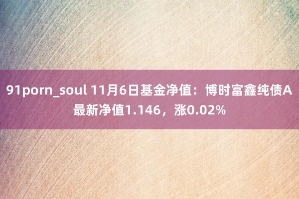 91porn_soul 11月6日基金净值：博时富鑫纯债A最新净值1.146，涨0.02%