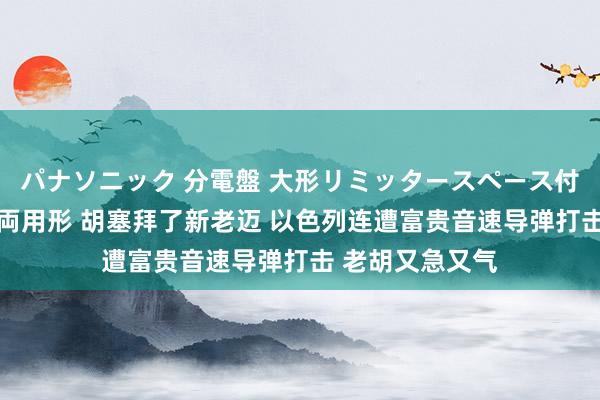 パナソニック 分電盤 大形リミッタースペース付 露出・半埋込両用形 胡塞拜了新老迈 以色列连遭富贵音速导弹打击 老胡又急又气